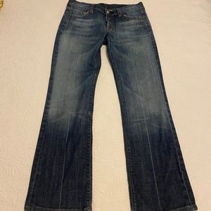 For All Mankind Womens Bootleg Jeans Size 28